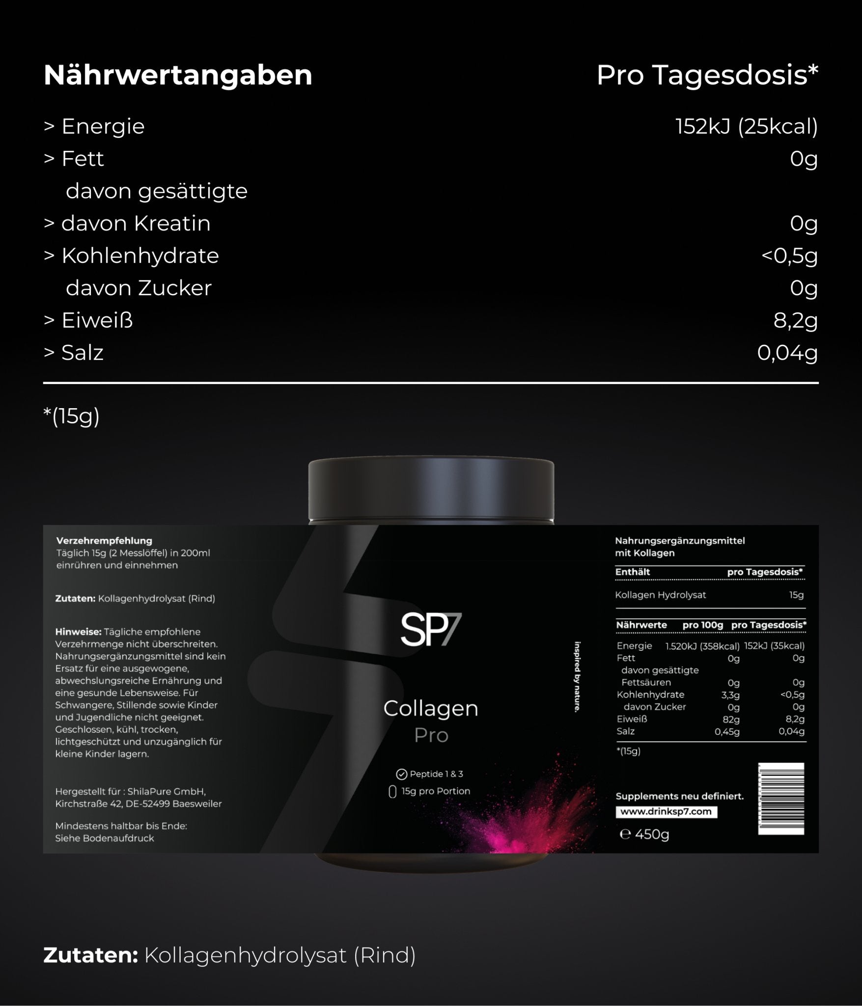 Collagen Pro Pulver - SP7