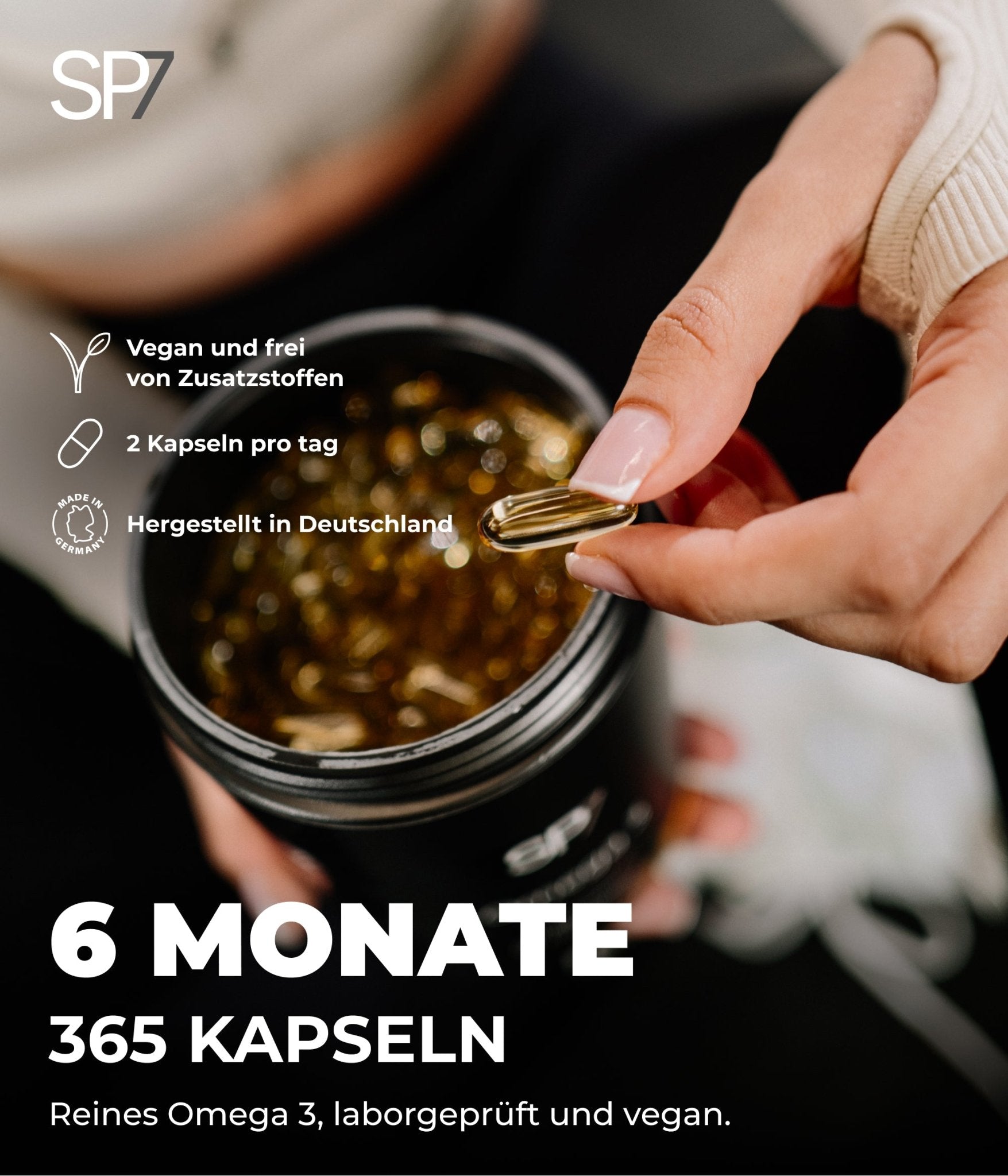 Omega 3 Fischöl Kapseln - SP7