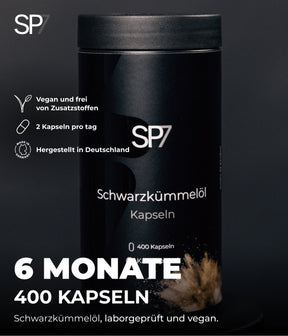 Schwarzkümmelöl Kapseln - SP7